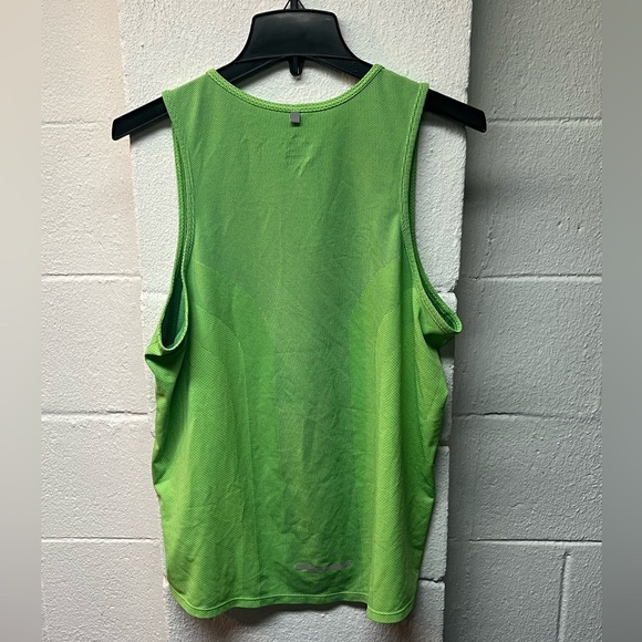 Nike | Shirts | Nike Vintage Mens Running Training Sport Vest Size. Lime Green - Picture 4 of 4